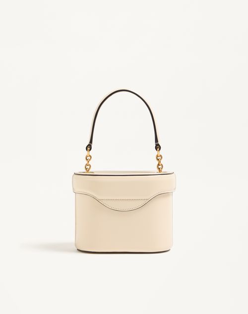 Valentino Garavani - Valentino Garavani Vain Vanity Bag In Shiny Calfskin - Butter - Woman - Shoulder Bags